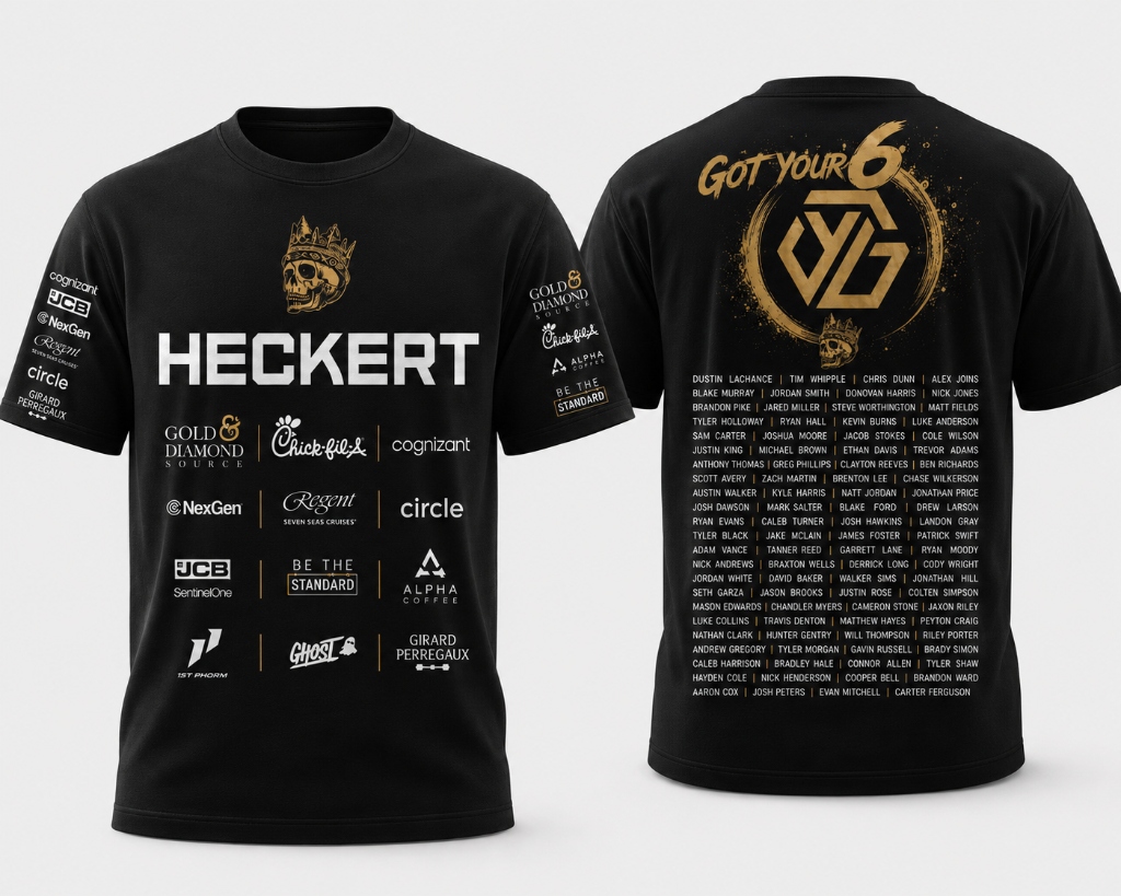 Fight Night Shirt Preview with Supporter Names